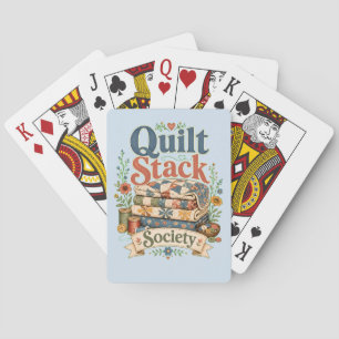 Quilt Stack Society Cottagecore Sewing Playing Cards