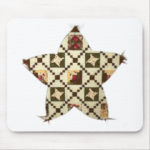 Quilt Star Mouse Mat