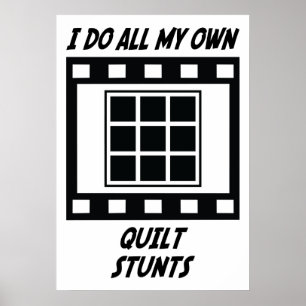 Quilt Stunts Poster