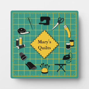 Quilt Time Customise the Label Plaque