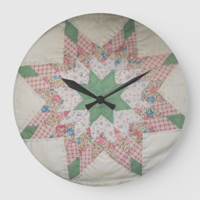Quilt Wall Clock (Front)