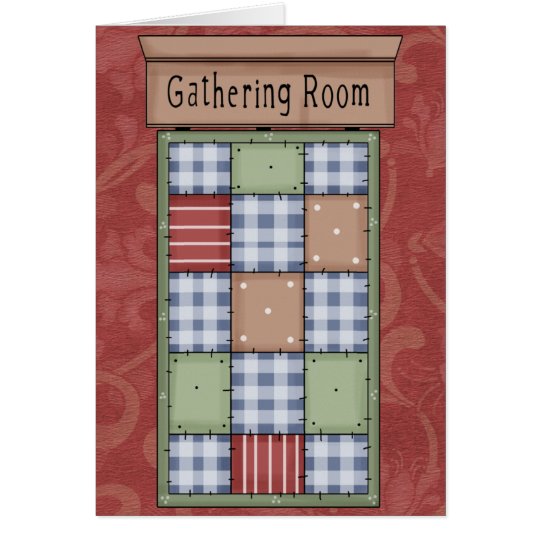 Quilted Blank or Customised Card - SRF