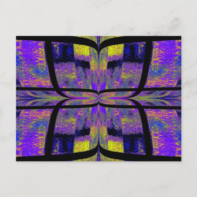 Quilted Butterfly 18 Postcard (Front)