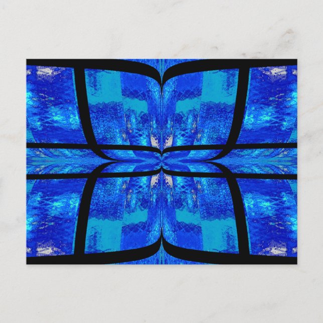 Quilted Butterfly 5  Postcard (Front)