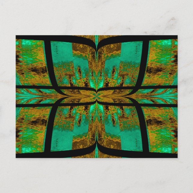 Quilted Butterfly 6 Postcard (Front)