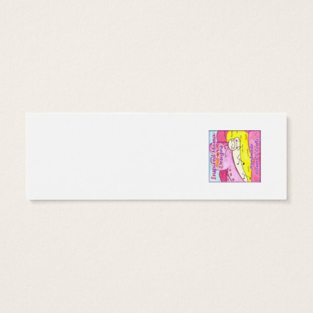 Quilted Daisy Bookmark (Back)