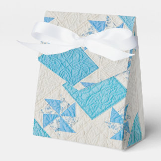 Quilted faux Gift box