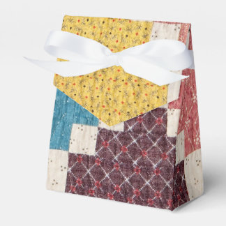 Quilted faux Gift box