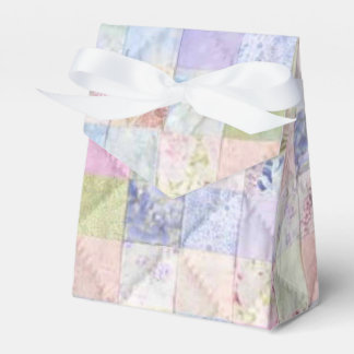 Quilted faux Gift box