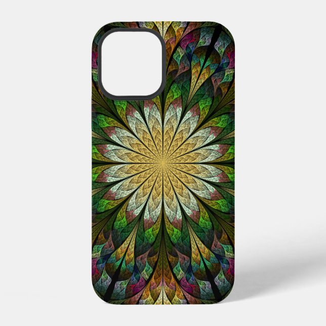 Quilted Flower iPhone Case (Back)