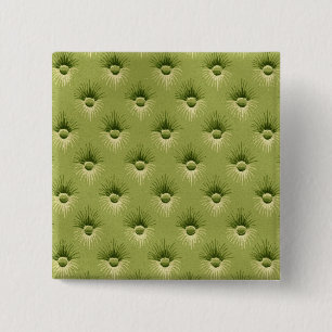 Quilted Olive Vintage Wallpaper 15 Cm Square Badge