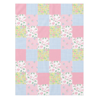 Quilted Patchwork Table Cloth