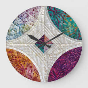 Quilted Wall Clock