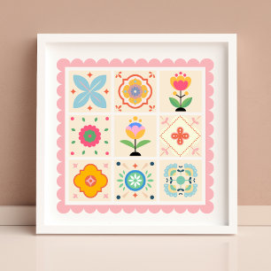 Quilted with Love Poster