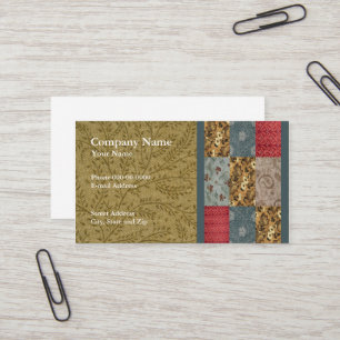 Quilter Business Card