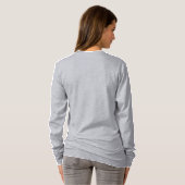 Quilter for Life Scoop-neck Sweatshirt T-Shirt (Back Full)