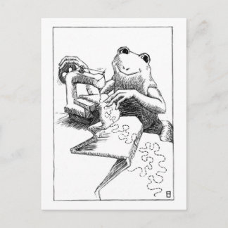 quilter postcard