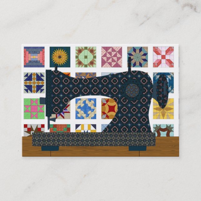 Quilter / Seamstress Card - SRF (Front)