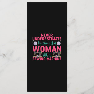 Quilter The Power Of A Woman With A Sewing Machine Menu