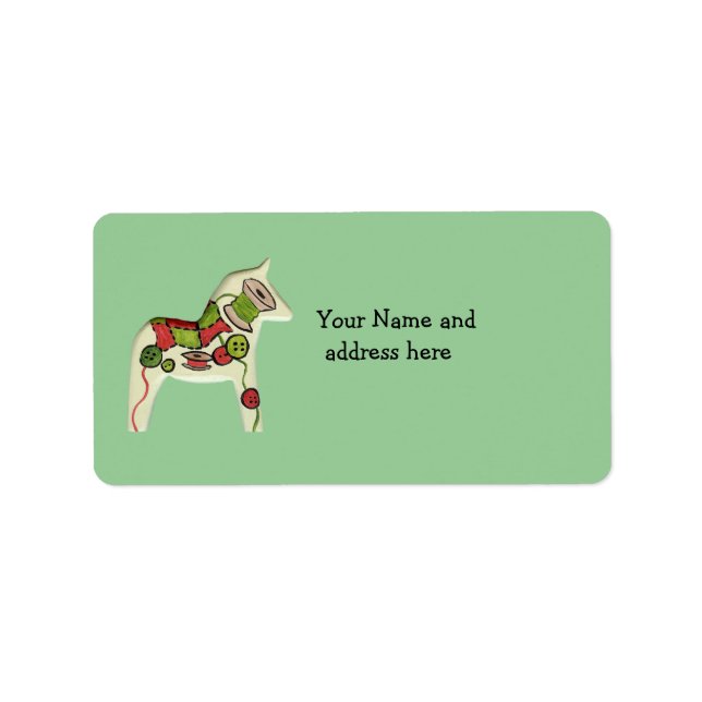 Quilter's Address Label (Front)