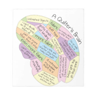 Quilter's Brain Notepad
