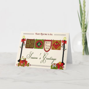 Quilter's Christmas Greeting Card