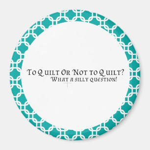 Quilter's magnet
