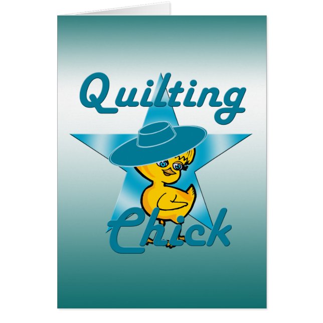 Quilting Chick #7 (Front)