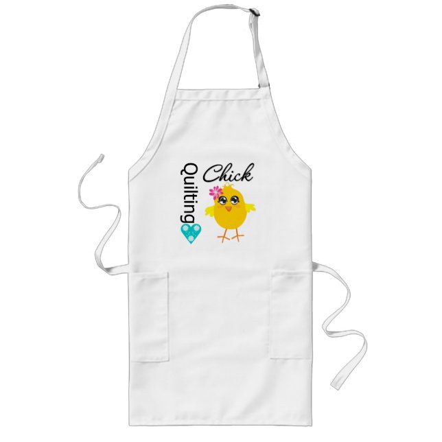 Quilting Chick Long Apron (Front)