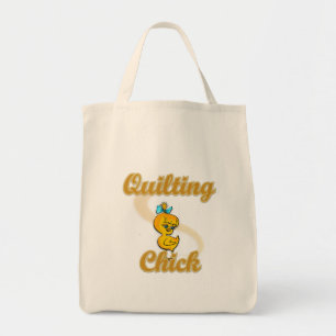 Quilting Chick Tote Bag