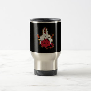 Quilting Chicken   Funny Gifts Quilting Lovers Travel Mug