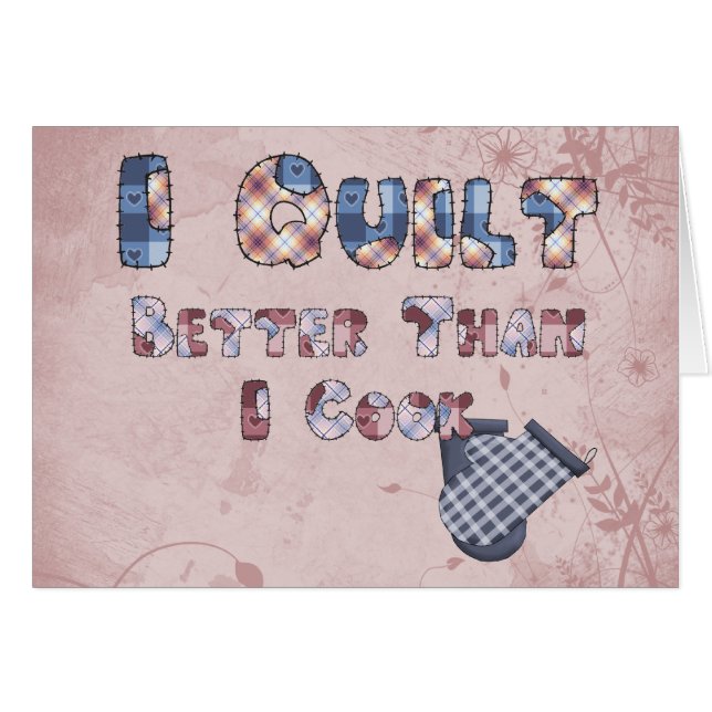 Quilting Cook (Front Horizontal)