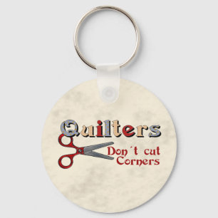 Quilting Corners Key Ring