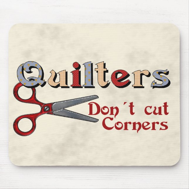 Quilting Corners Mouse Mat (Front)