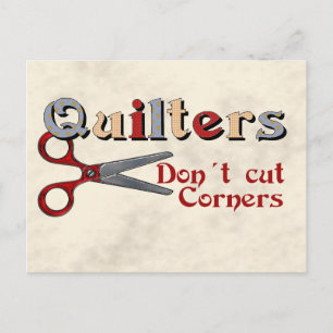 Quilting Corners Postcard