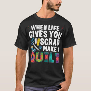 Quilting Design For Women Grandma Quilt Lover Sewi T-Shirt