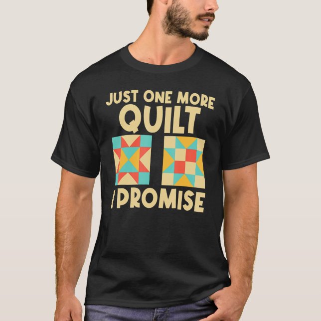 Quilting For Sewing Enthusiast Men Women Quilt 1 T-Shirt (Front)