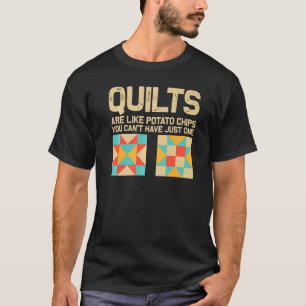 Quilting For Sewing Enthusiast Men Women Quilt T-Shirt
