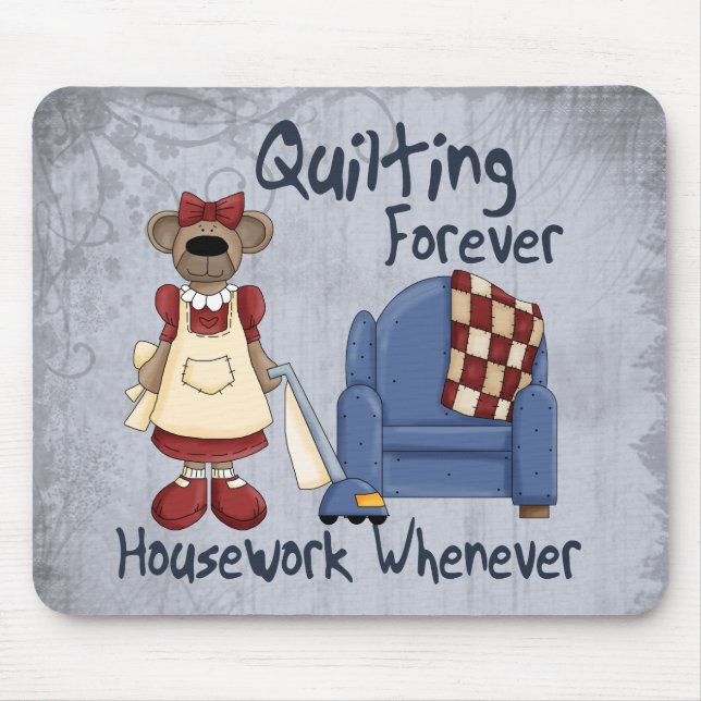 Quilting Forever Mouse Mat (Front)