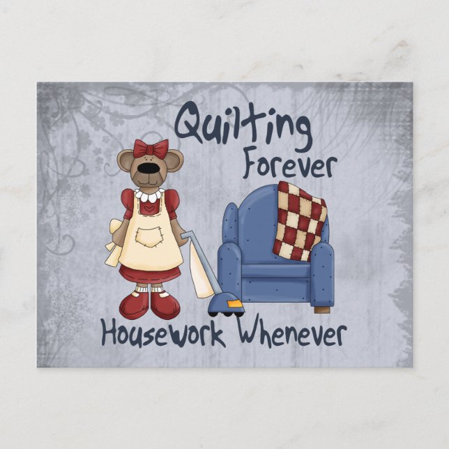 Quilting Forever Postcard (Front)