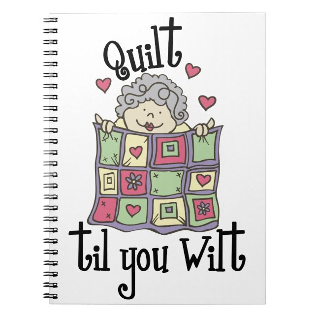 Quilting Granny Notebook (Front)