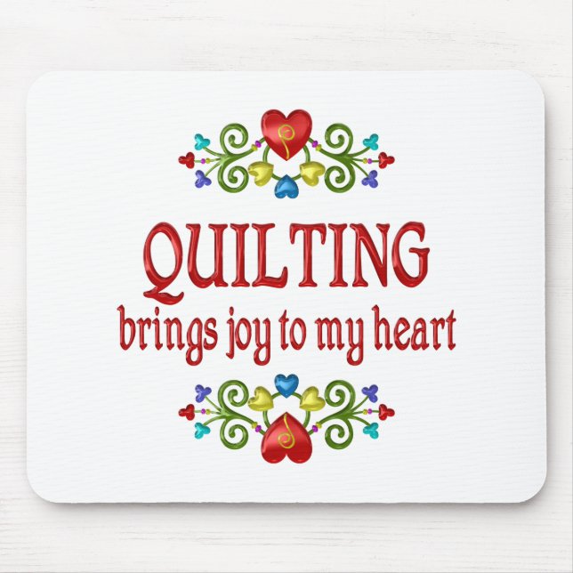 Quilting Joy Mouse Mat (Front)