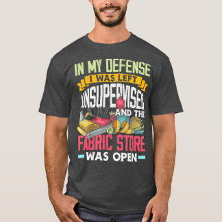 Quilting Lover Sewer Funny Quilter Gift T-Shirt