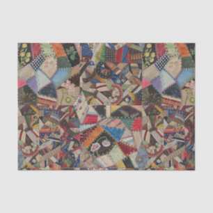 Quilting Patchwork Colourful Collage Pattern   Tissue Paper