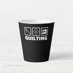 Quilting Premium Birthday Gifts Quilting Lovers Latte Mug