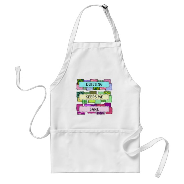 Quilting Sane  Standard Apron (Front)