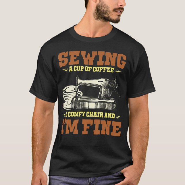 Quilting Sewer Sewing T-Shirt (Front)