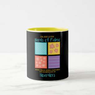 Quilting/Sewing Two-Tone Coffee Mug