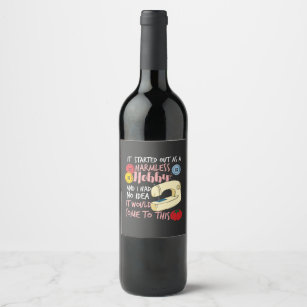 Quilting Wine Label
