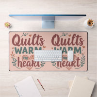 "Quilts Warm The Heart" Cosy Quilting Cottagecore
